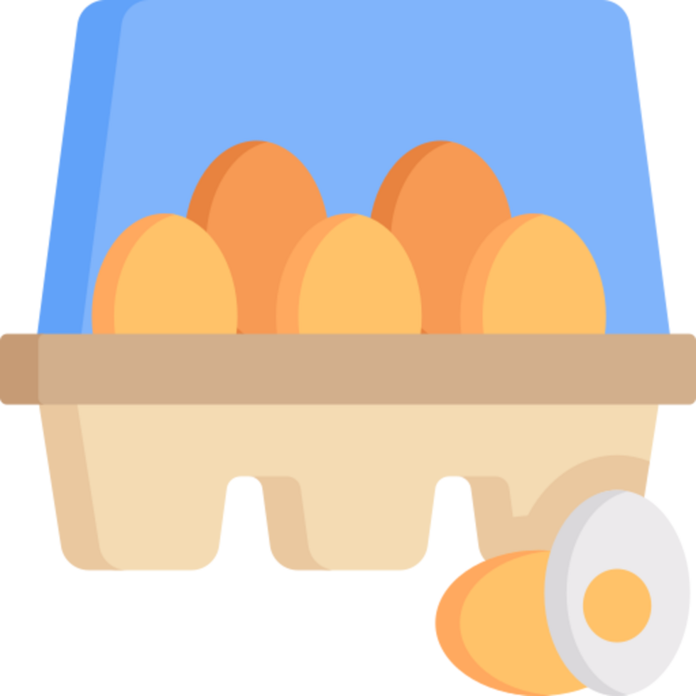 egg carton illustration design 27436218 PNG