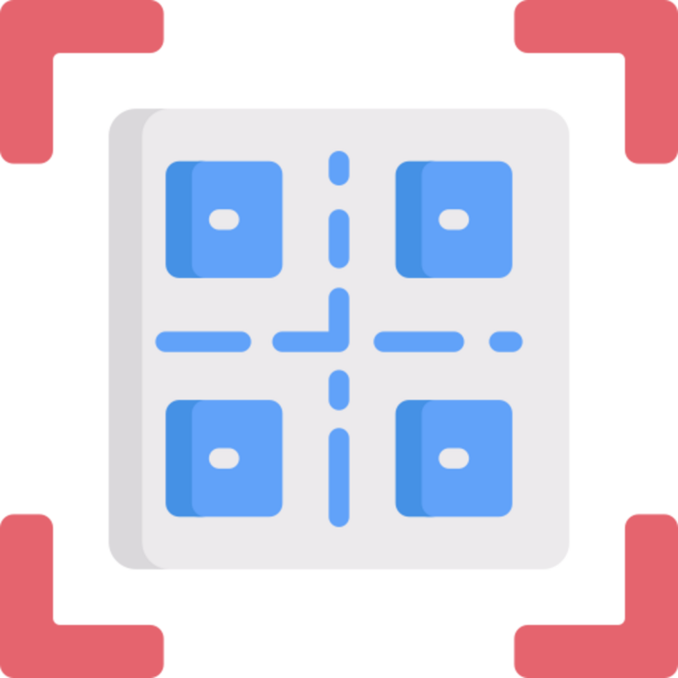 qr code illustration design png