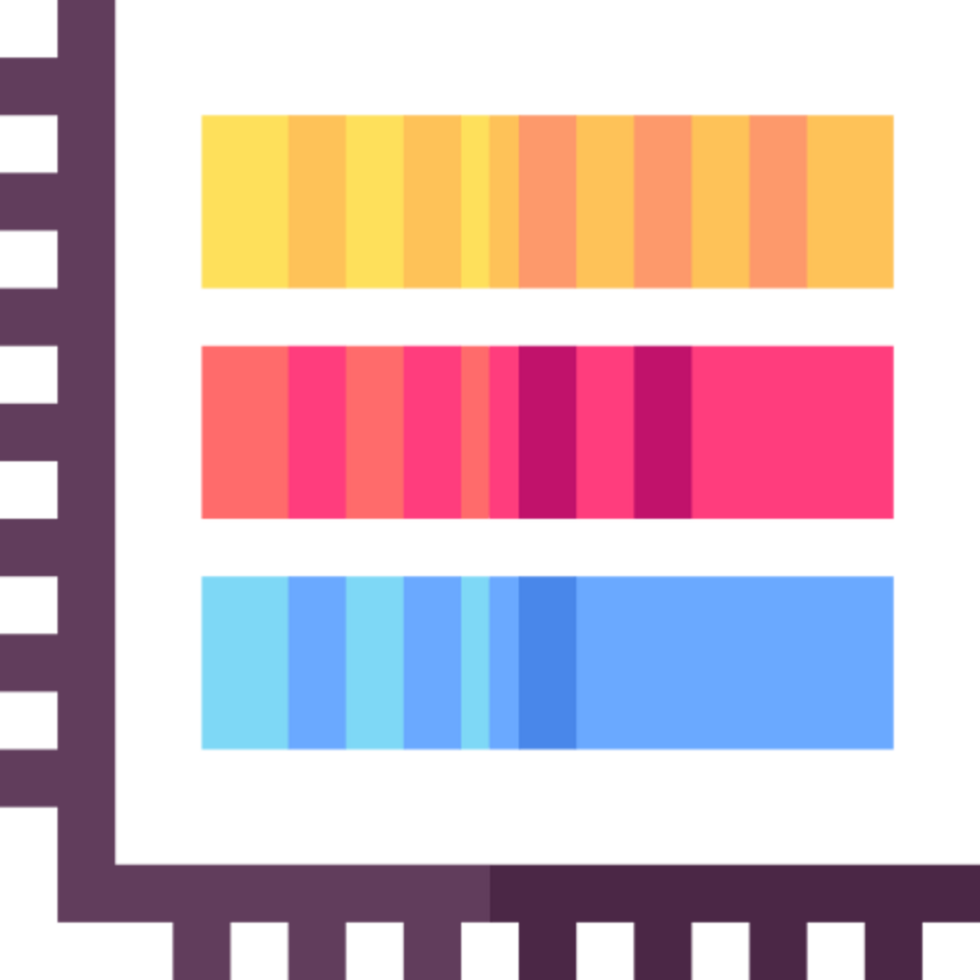 bar chart illustration design png