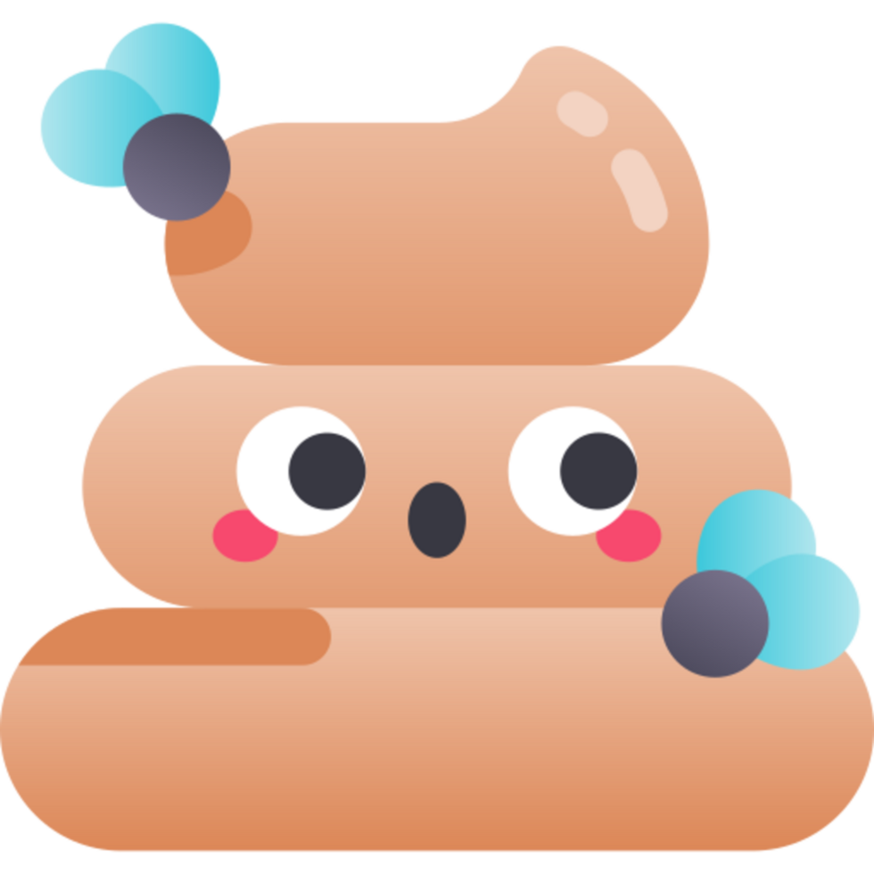 poop illustration design png