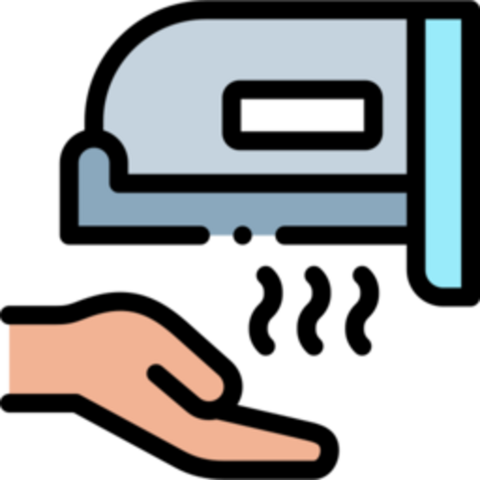 hand dryer illustration design png