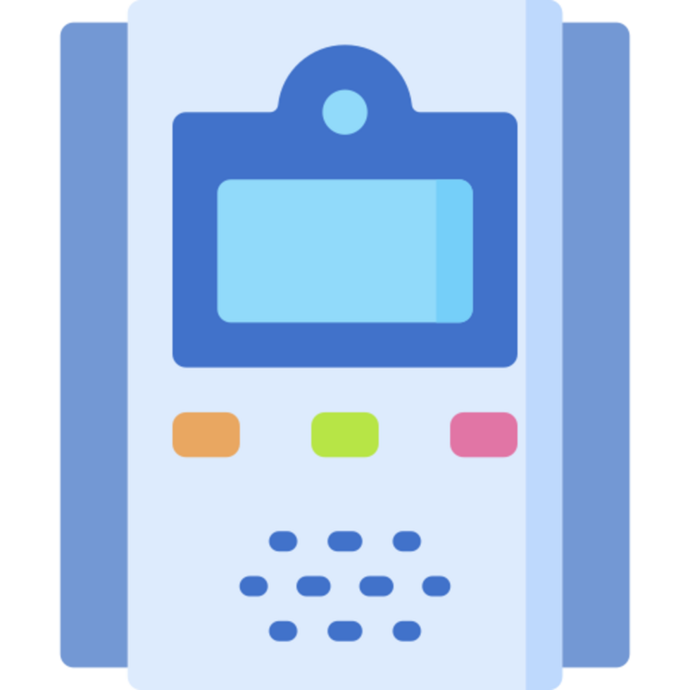 video door phone illustration design png
