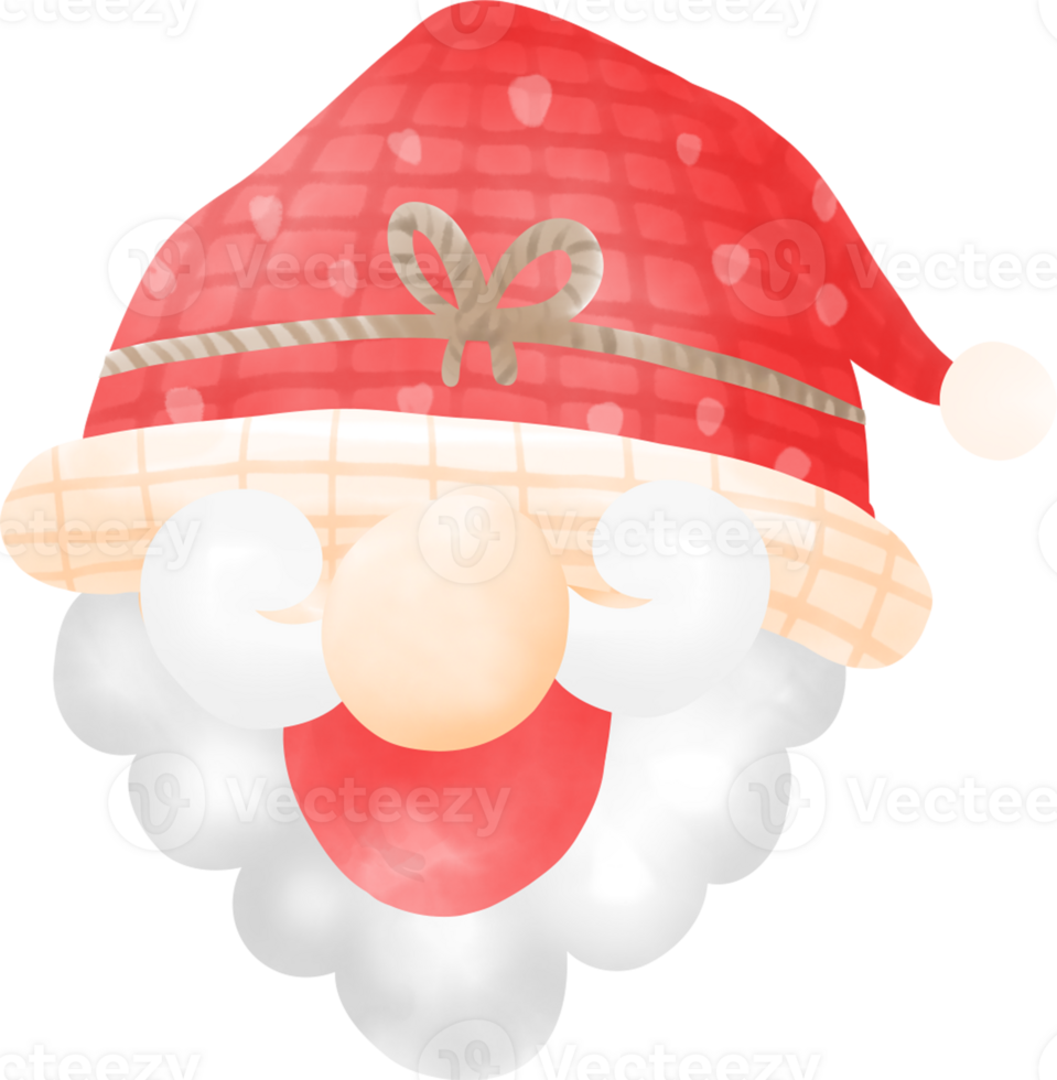 Natale acquerello elementi png