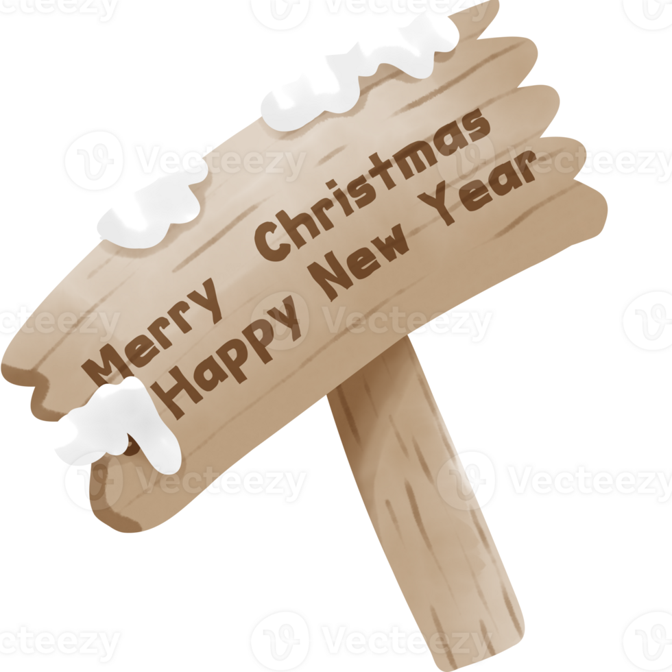 christmas house watercolour element png
