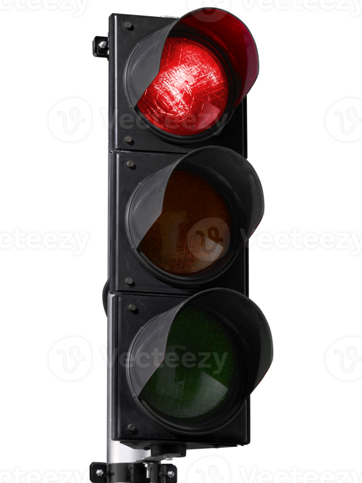 Traffic lights, transparent background png