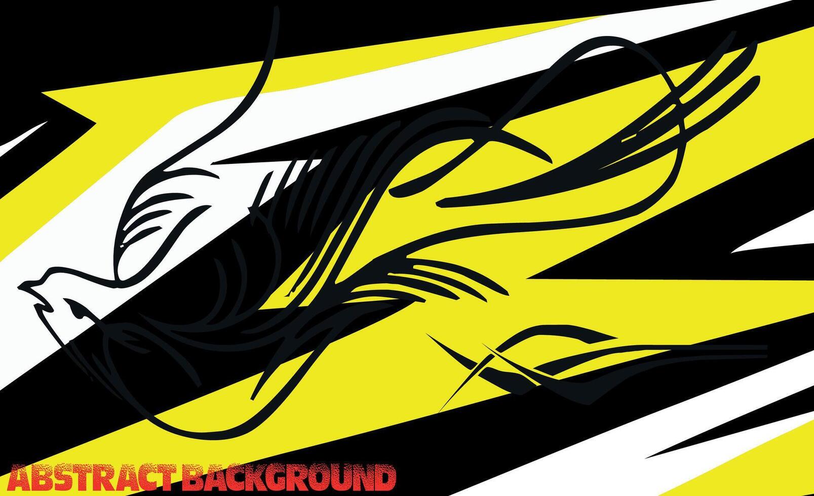 Abstract graphic line racing background kit vector design for vehicle, race car, rally, banner and livery wrapping