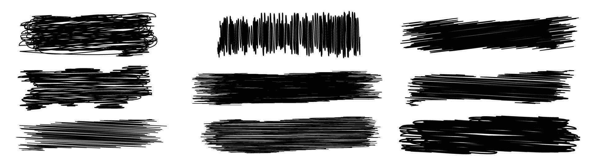 pencil scribble square shape hand drawing doodle vector