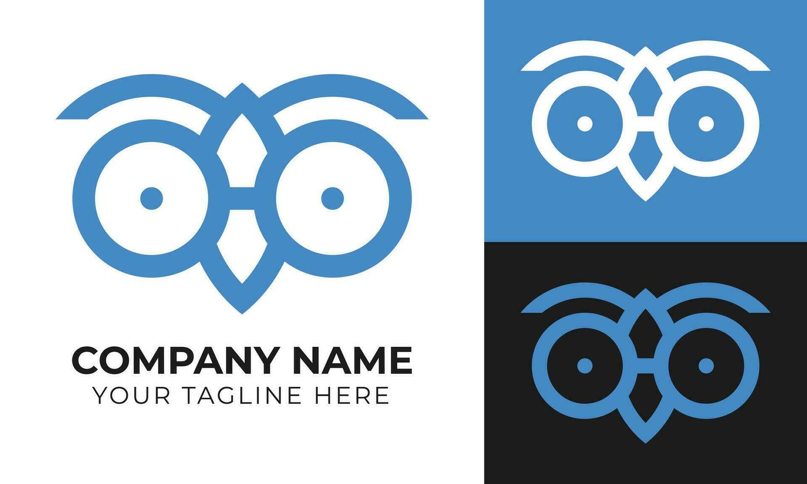 Abstract modern minimal business logo design template for your company Free Vector