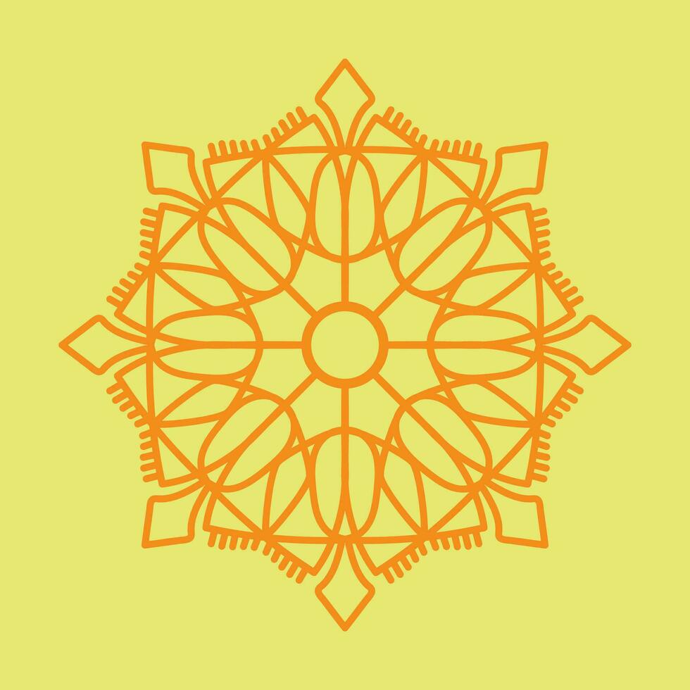 Ornament round set with mandala. Geometric circle element made in vector. Perfect set for any other kind of design vector