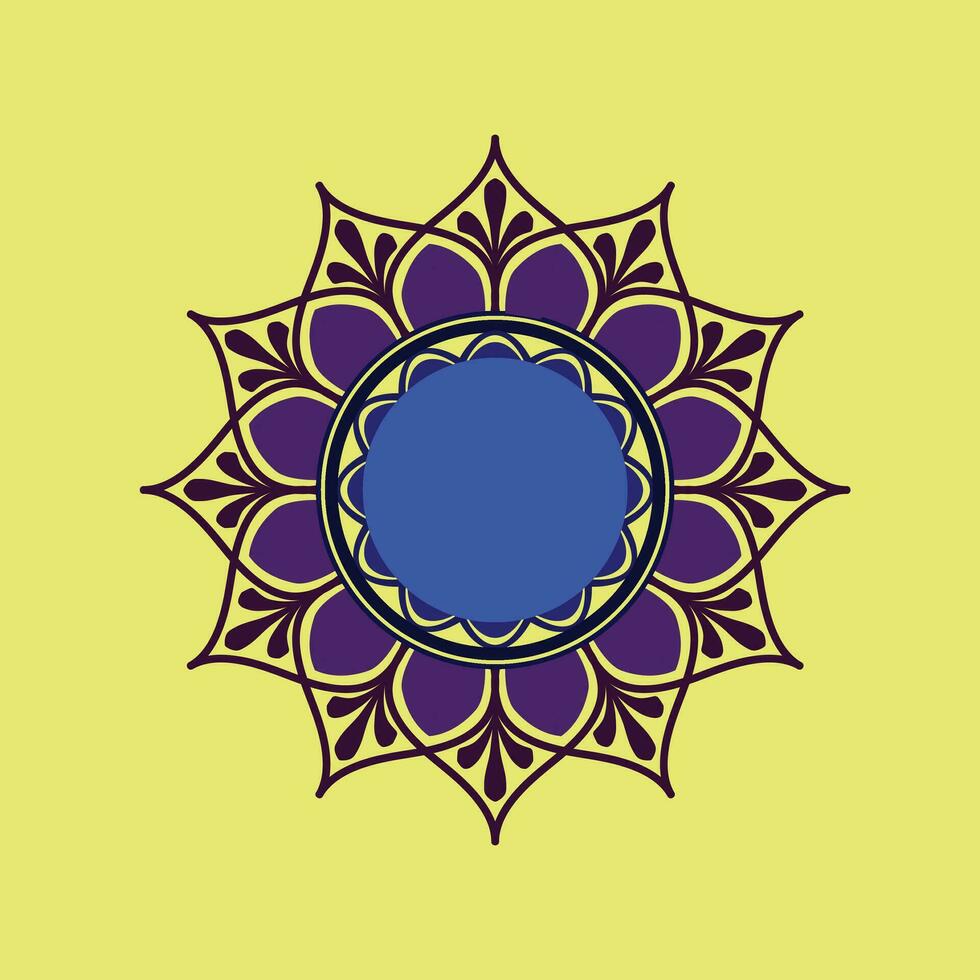 Ornament round set with mandala. Geometric circle element made in vector. Perfect set for any other kind of design vector