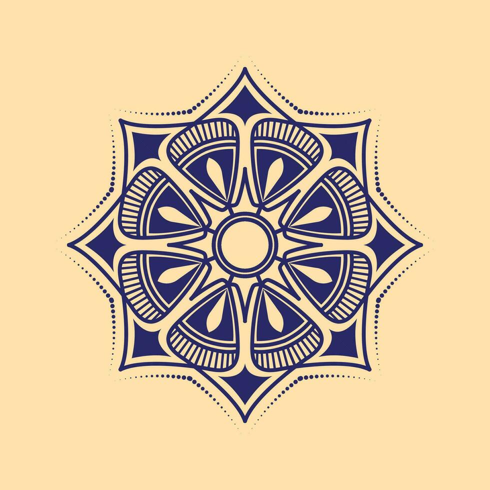 Ornament round set with mandala. Geometric circle element made in vector. Perfect set for any other kind of design vector
