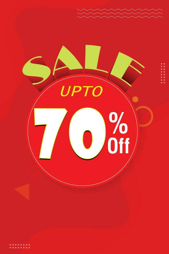 discount template for Price cut vector