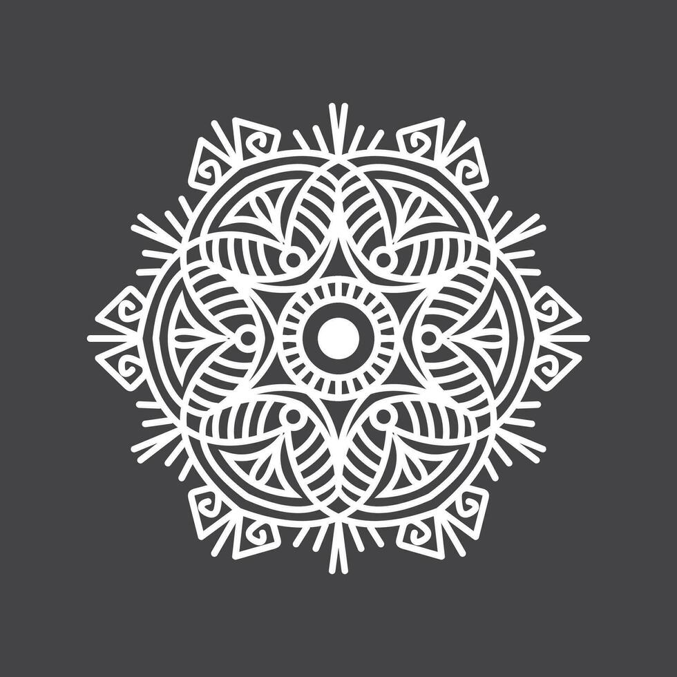 Ornament round set with mandala. Geometric circle element made in vector. Perfect set for any other kind of design vector