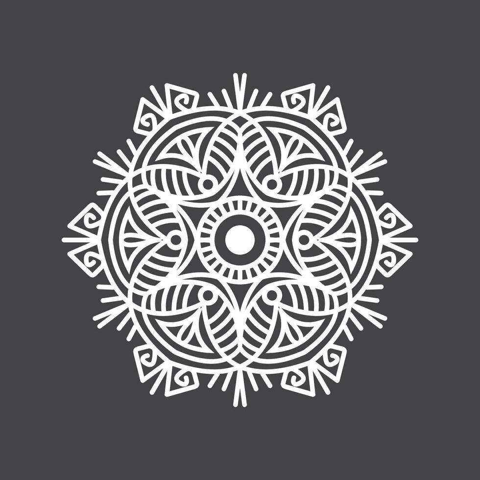 Ornament round set with mandala. Geometric circle element made in vector. Perfect set for any other kind of design vector