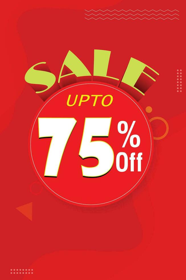 discount template for Price cut vector