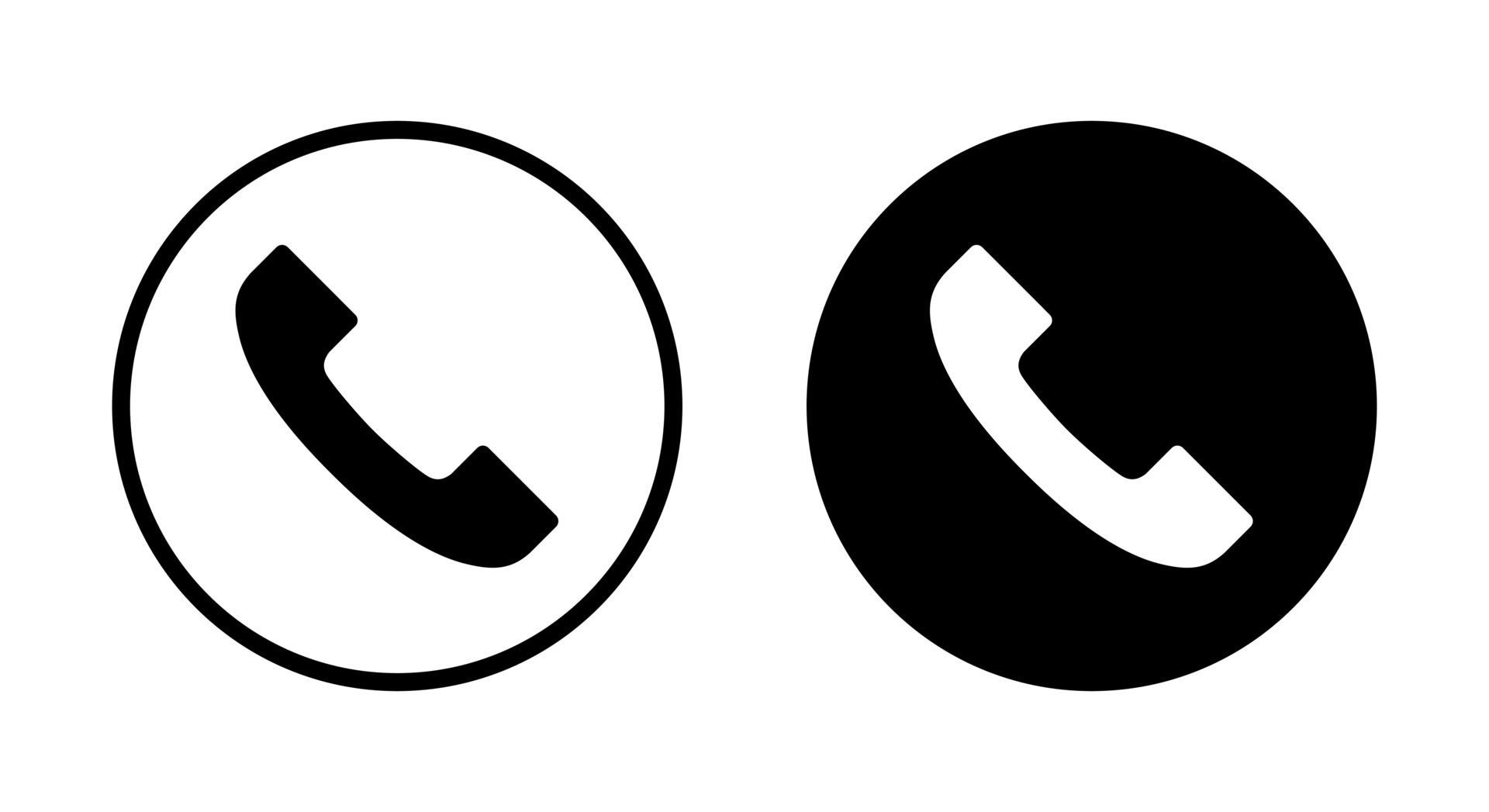 Call button icon vector. Smartphone communication symbol 27439893