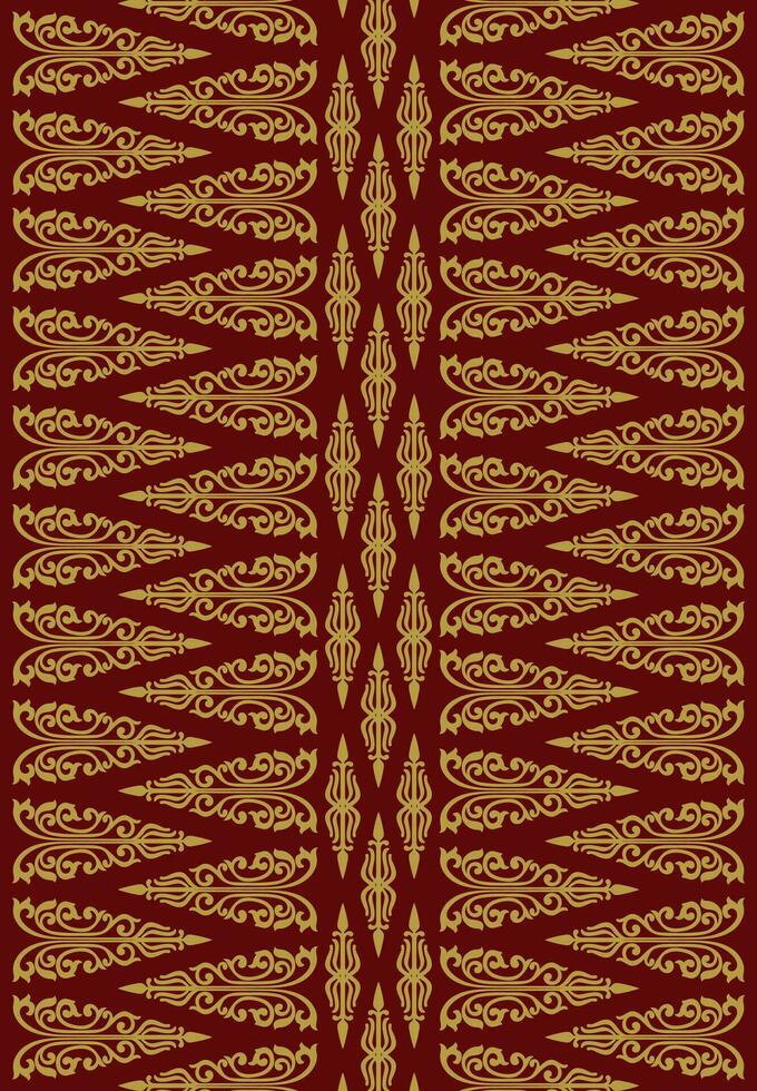 Songket pattern. Abstract geometric ethnic design - indian, bali , malaysia, indonesian, peru, mexico, aztec, african, slavic repeat motif pattern. Boho texture. Folk style. Vector illustration.