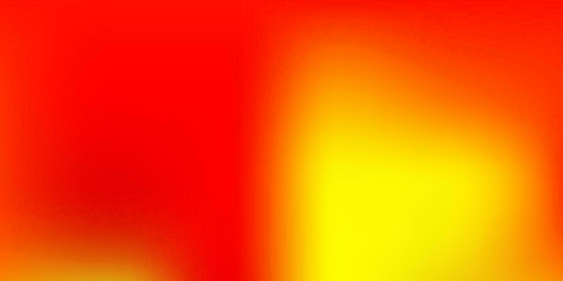 Light Red, Yellow vector abstract blur layout.