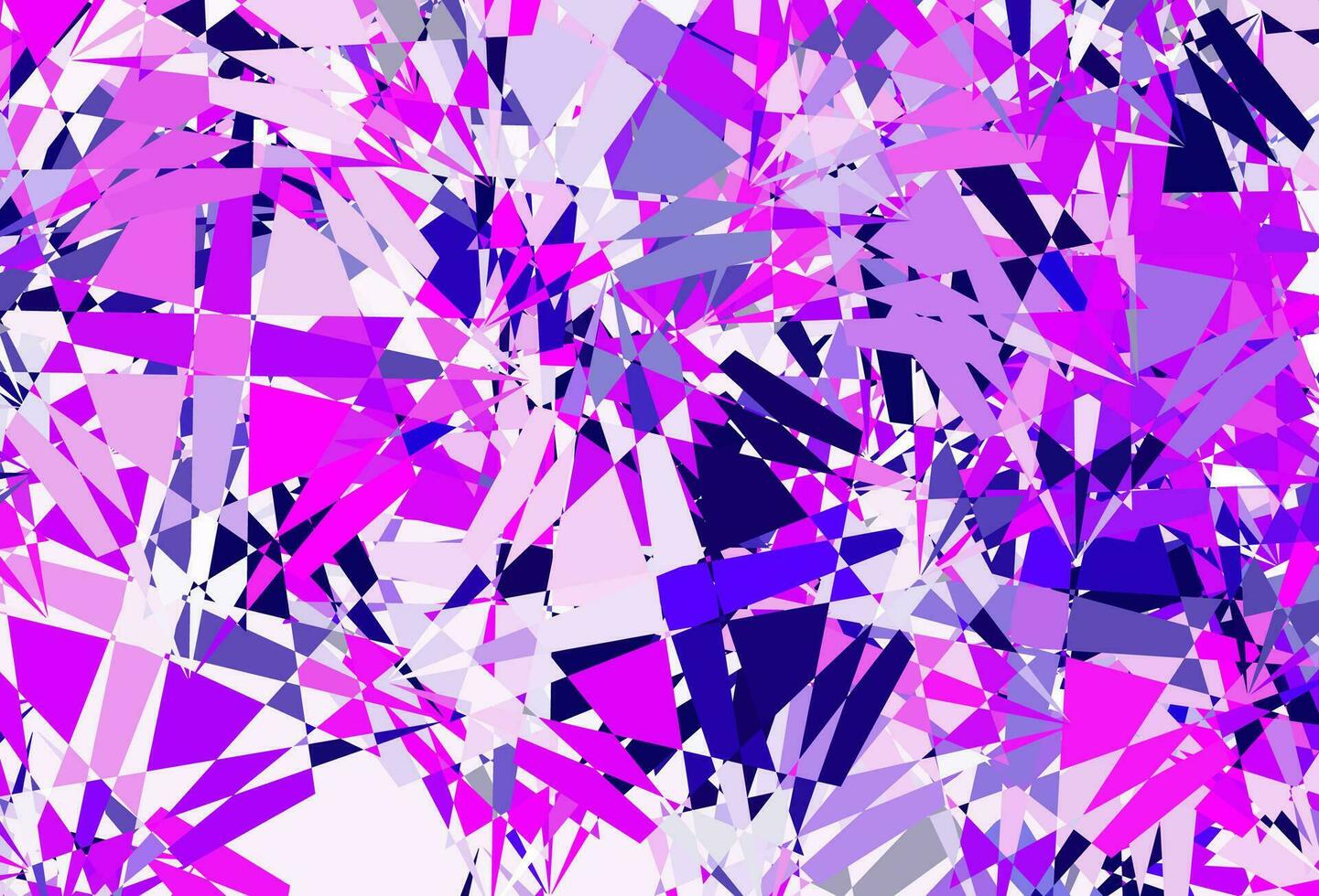 Light Purple, Pink vector background with triangles.