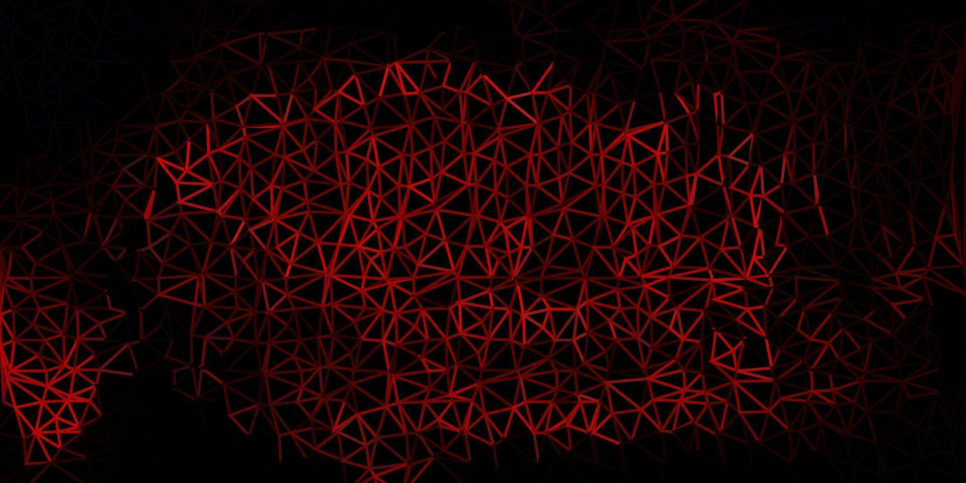 Dark red vector gradient polygon layout.