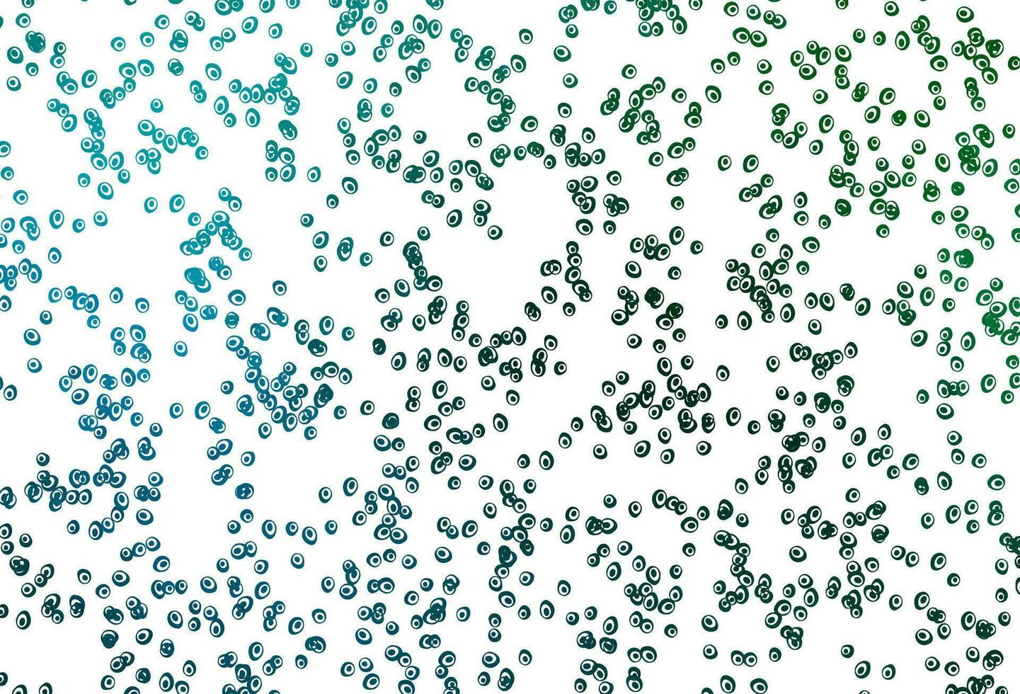 Light Blue, Green vector cover with spots.