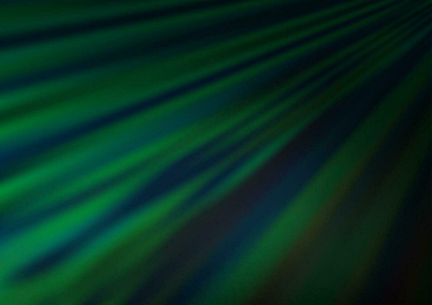Dark Green vector backdrop with long lines.