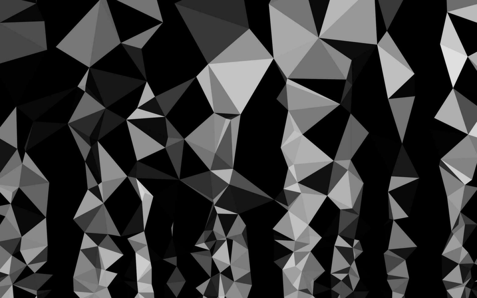 Light Silver, Gray vector shining triangular background.