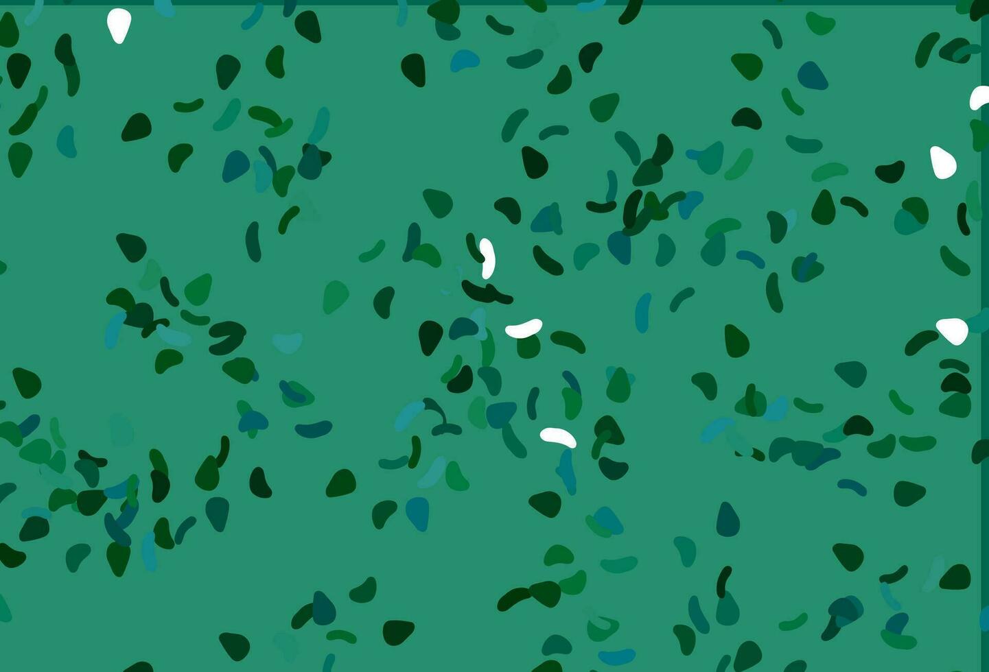 Light Blue, Green vector backdrop with abstract shapes.