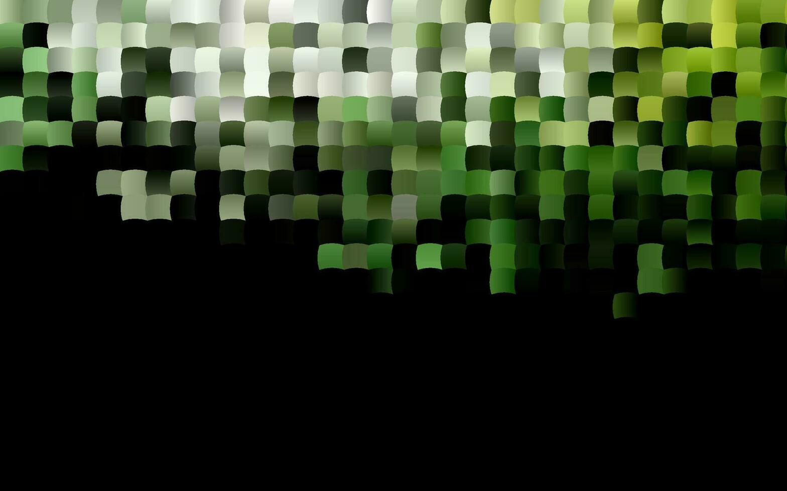 Dark Green vector backdrop with rectangles, squares.