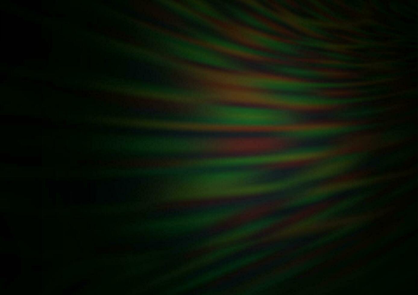 patrón abstracto de brillo borroso vector verde oscuro.