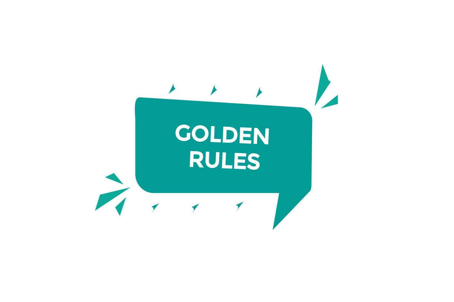 new  golden rules ,modern, website, click button, level, sign, speech, bubble  banner, vector