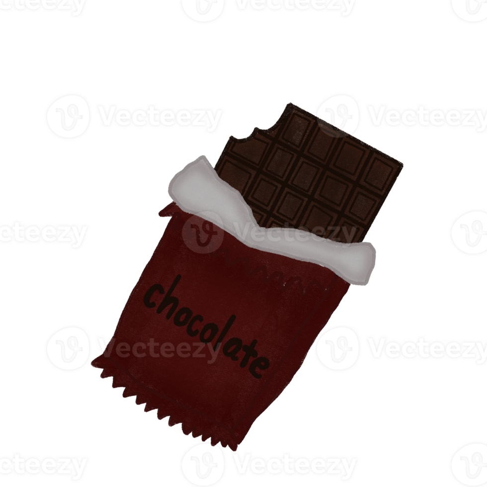 Chocolate bar Dessert sweet illustration pn transparent backgrounf png . pro