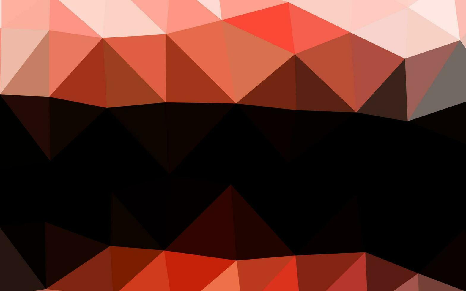 Light Red vector abstract mosaic background.