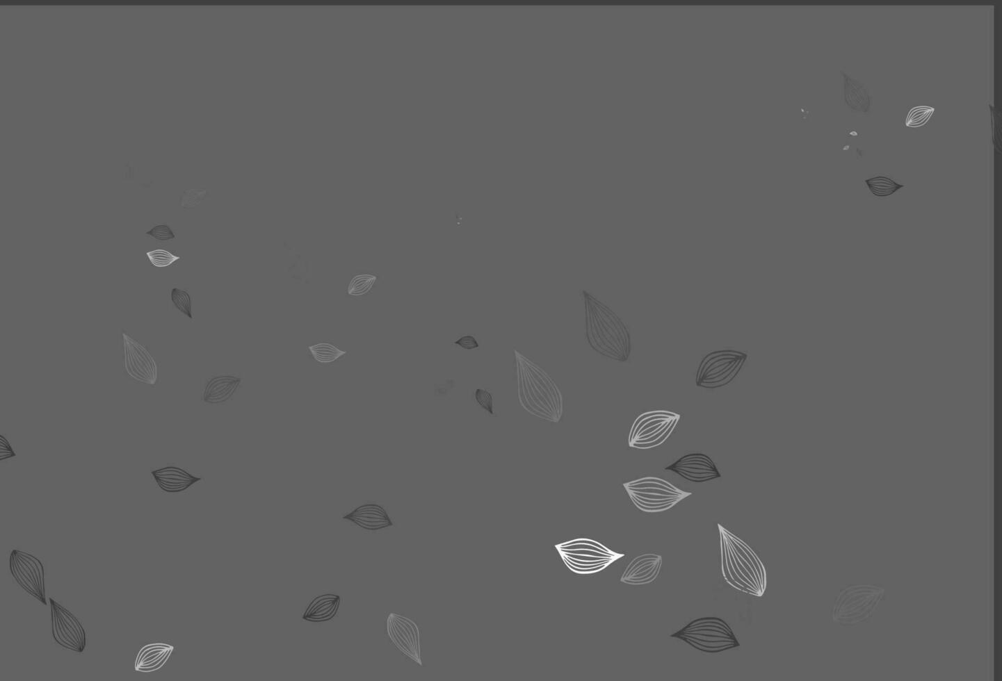 Light Silver, Gray vector doodle background.