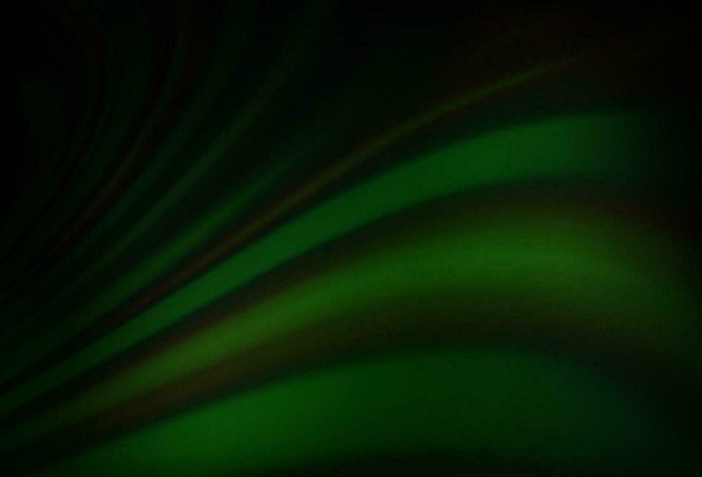 Fondo de vector verde oscuro con formas de lava.