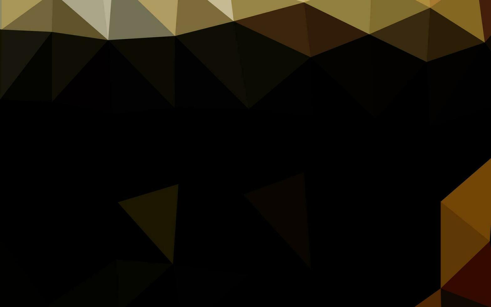 Dark Yellow, Orange vector blurry triangle texture.