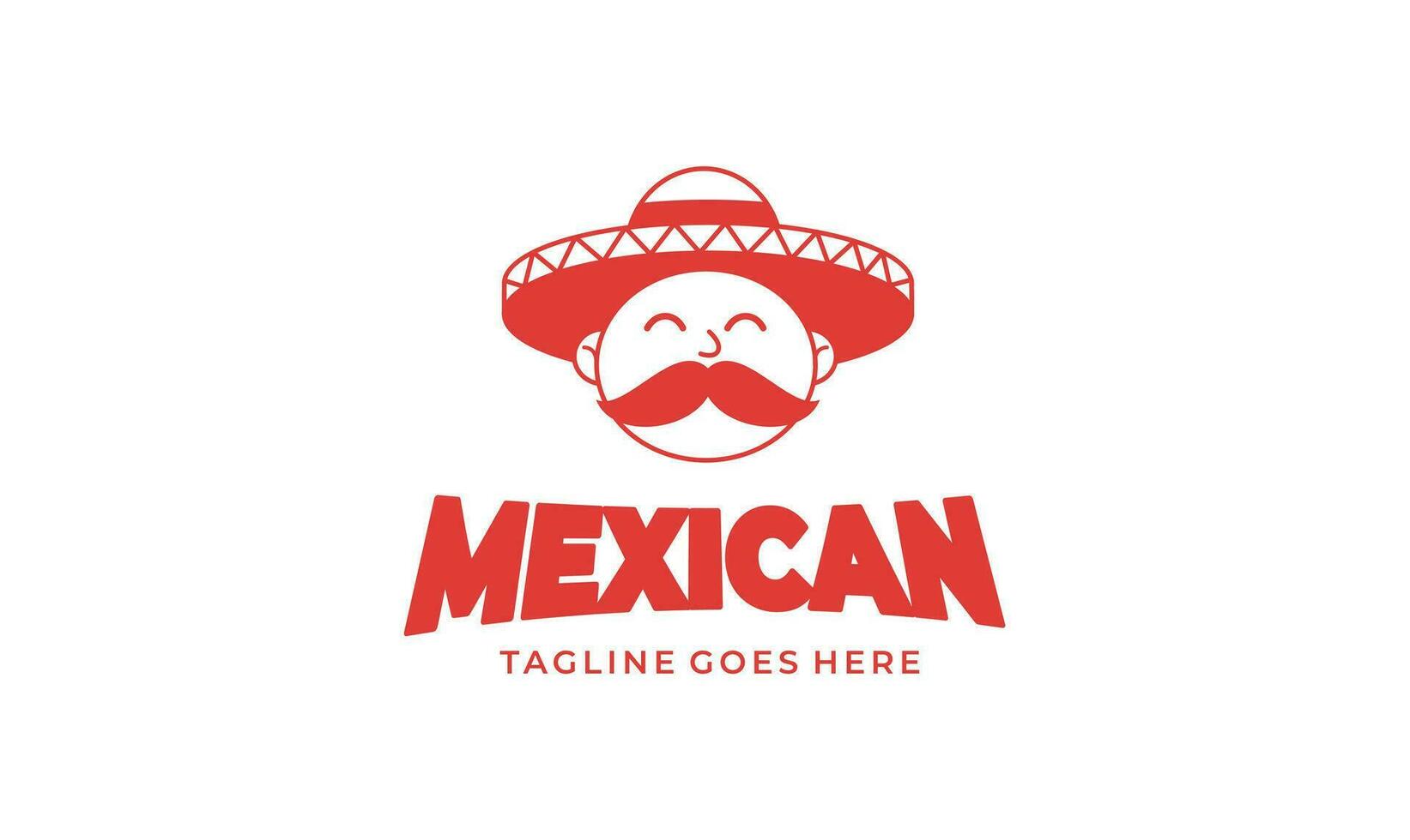 Mexican Mascot Design vector