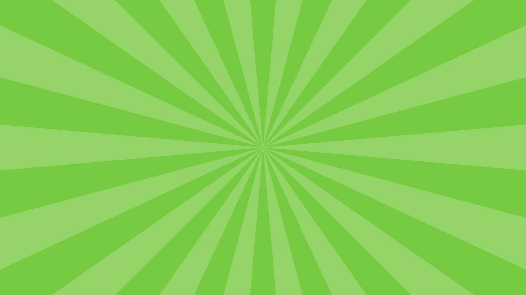 Simple Flat Green Light burst Effect vector background 27441511 Vector