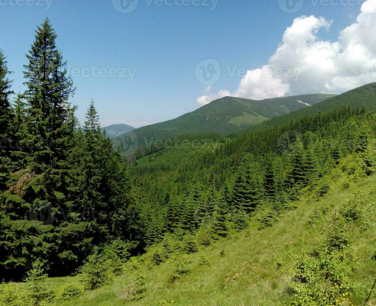 Hills and mountains photo