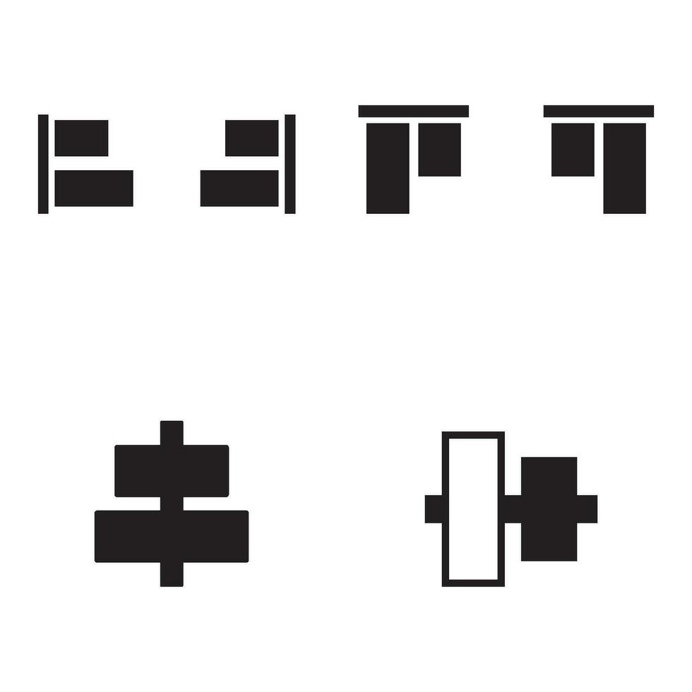 align icon vector