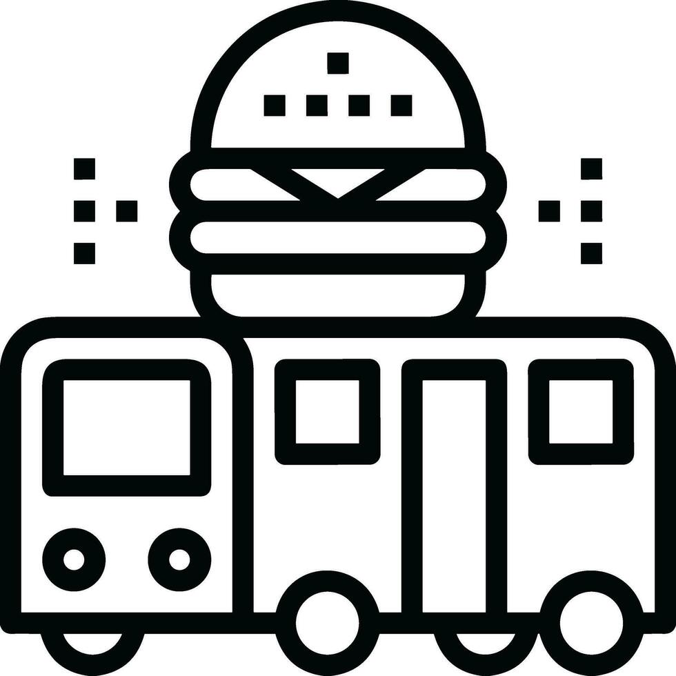 Bus transportation symbol icon vector image. Illustration of the silhouette bus transport public travel design image. EPS 10