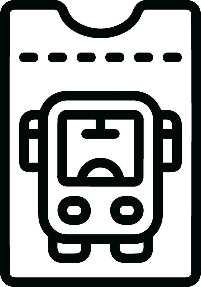 Bus transportation symbol icon vector image. Illustration of the silhouette bus transport public travel design image. EPS 10