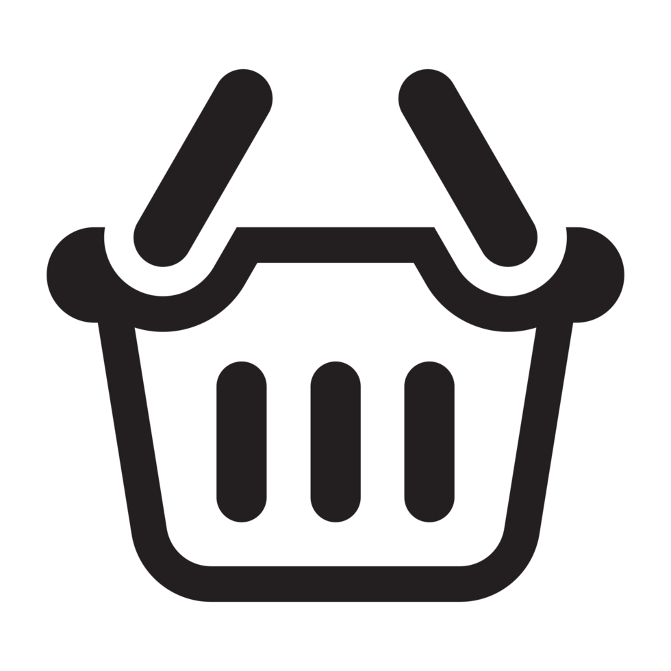 Einkaufen Wagen 30 E-Commerce Symbol Gliederung Stil png