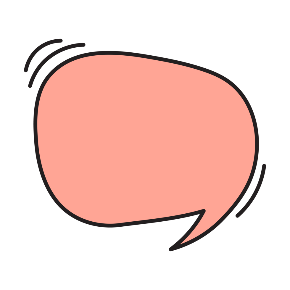 50 Dialogue Speech Bubble Fill Style af png