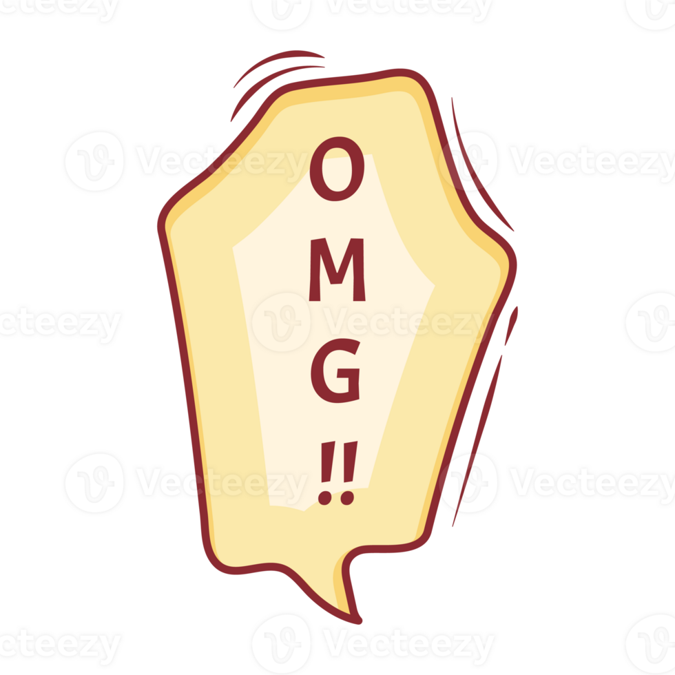 Omg 30 Set Small Talk Dialogue Pastel Color Style png