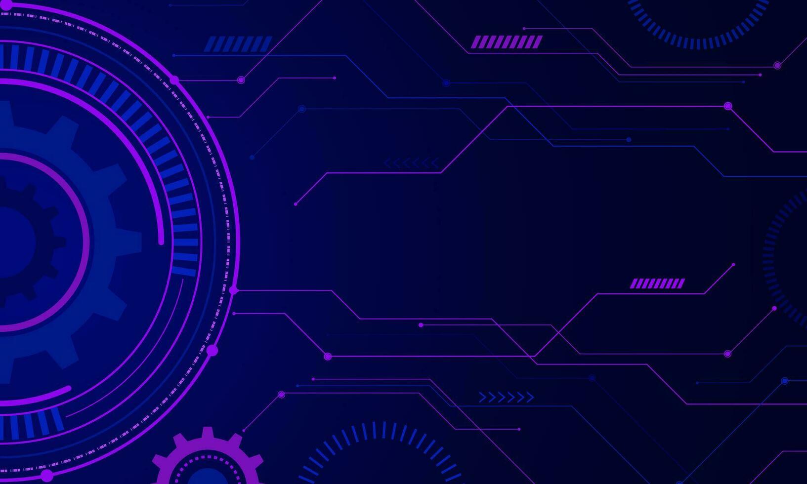 modern background future technology. dark background digital technology theme vector