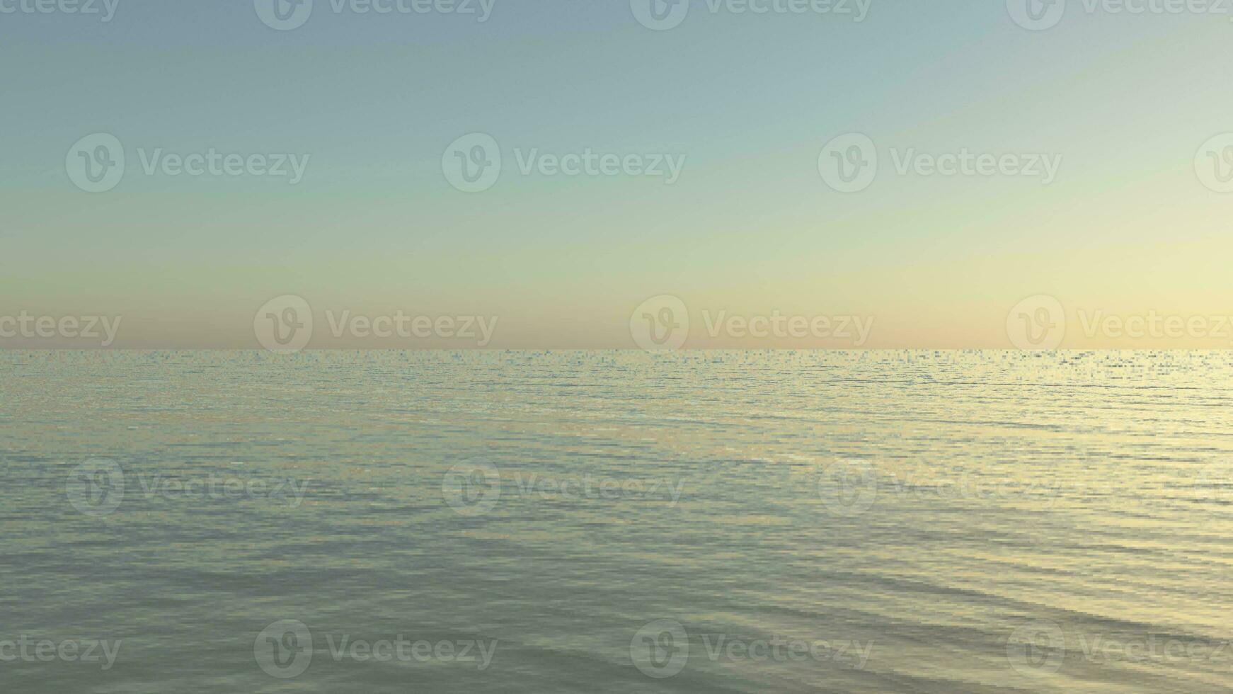 Sunset at the sea photo
