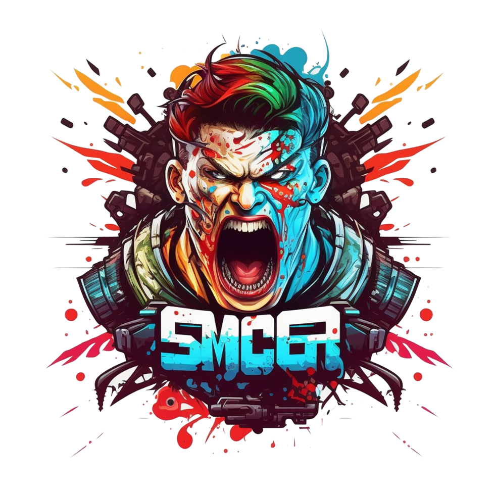 Free download gaming mascot logo png realistic photo, Ai Generative
