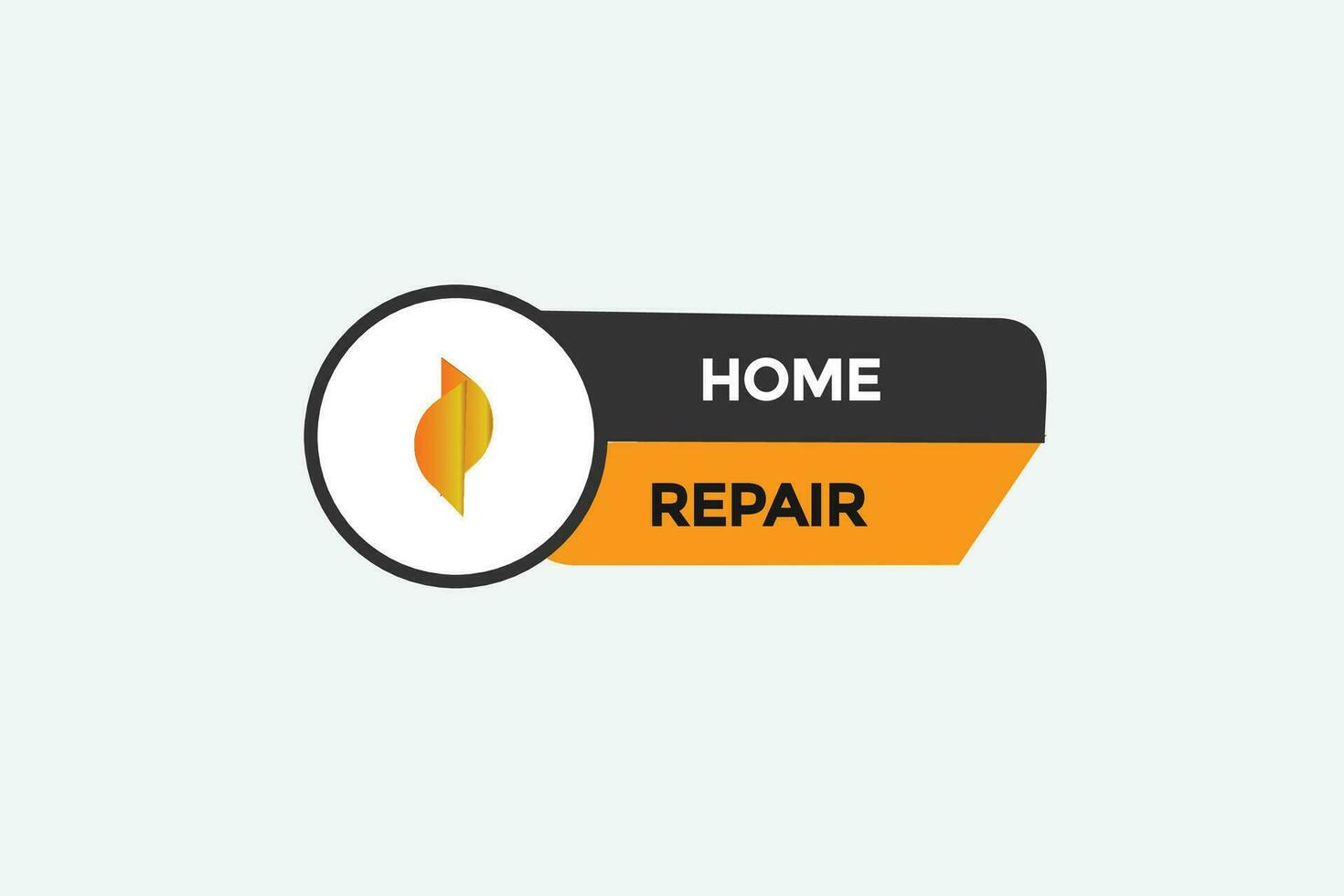 new home repair ,modern, website, click button, level, sign, speech, bubble  banner, vector