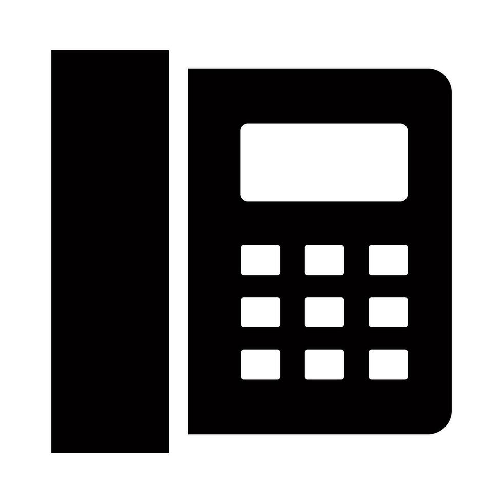 Telephone icon vector design illustration